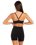 key hole sports bra